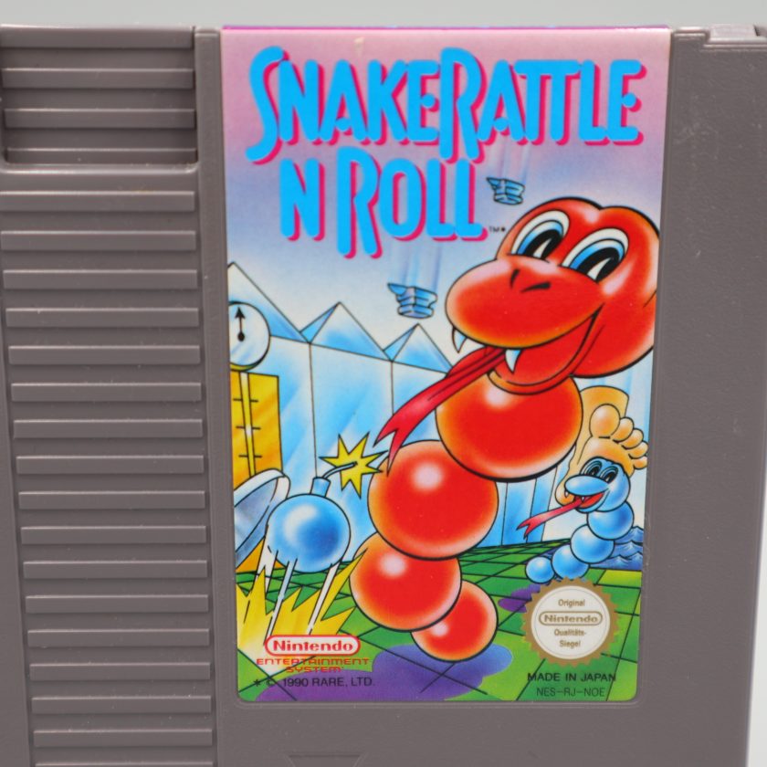NES – Snake Rattle N Roll Spiel - RetroReiZ Shop